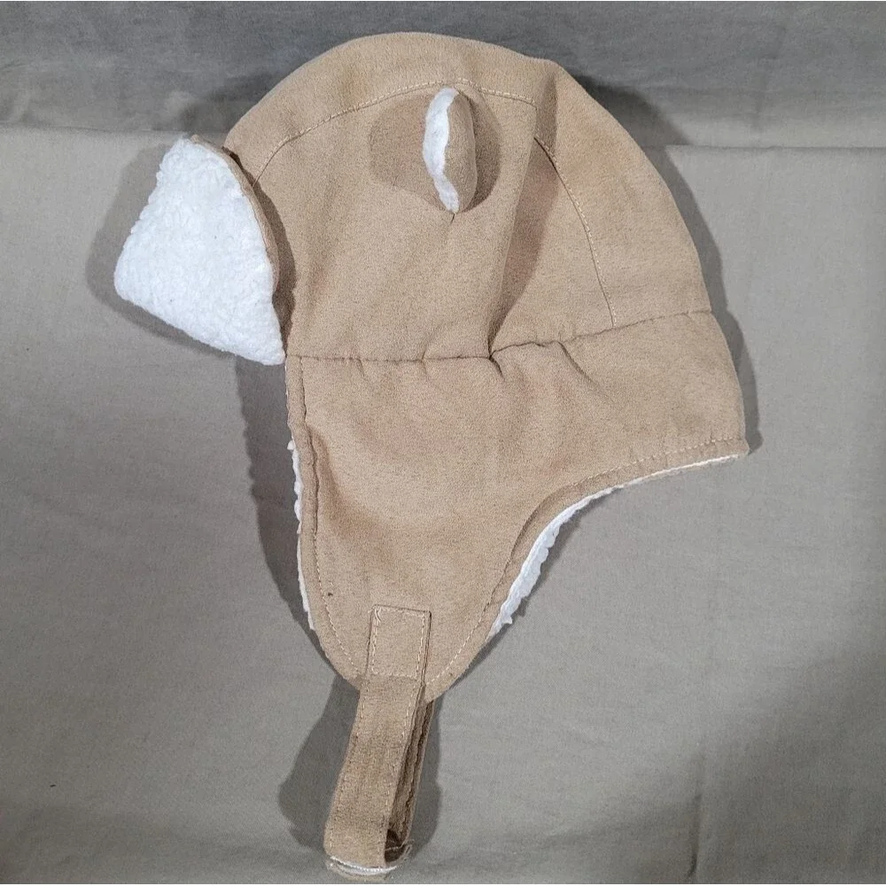 Wonder Nation 6-18m faux fur lined winter hat
